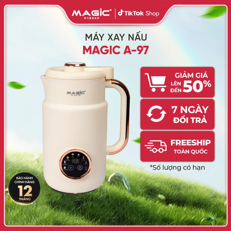 Máy làm sữa hạt  Magic A-97, 7 chức năng nấu, chế độ hẹn giờ thông minh