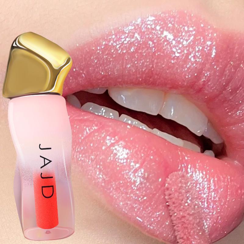 Long-lasting Moisturizing Lip Gloss, 1 Count 14 Colors Lip Glaze, Natural Luster & Sparkling Effect Lipstick, Suitable for Stage Makeup and Festival Gifts, Cosmetic 6