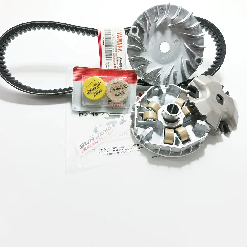 Paket Vanbelt Mio M3 Set Rumah Roller + kipas 2PH Yamaha Fazzio - Mio Z / S - Xride 125 - Fino 125 - SOUL GT 125 Motorcycle Klip 6