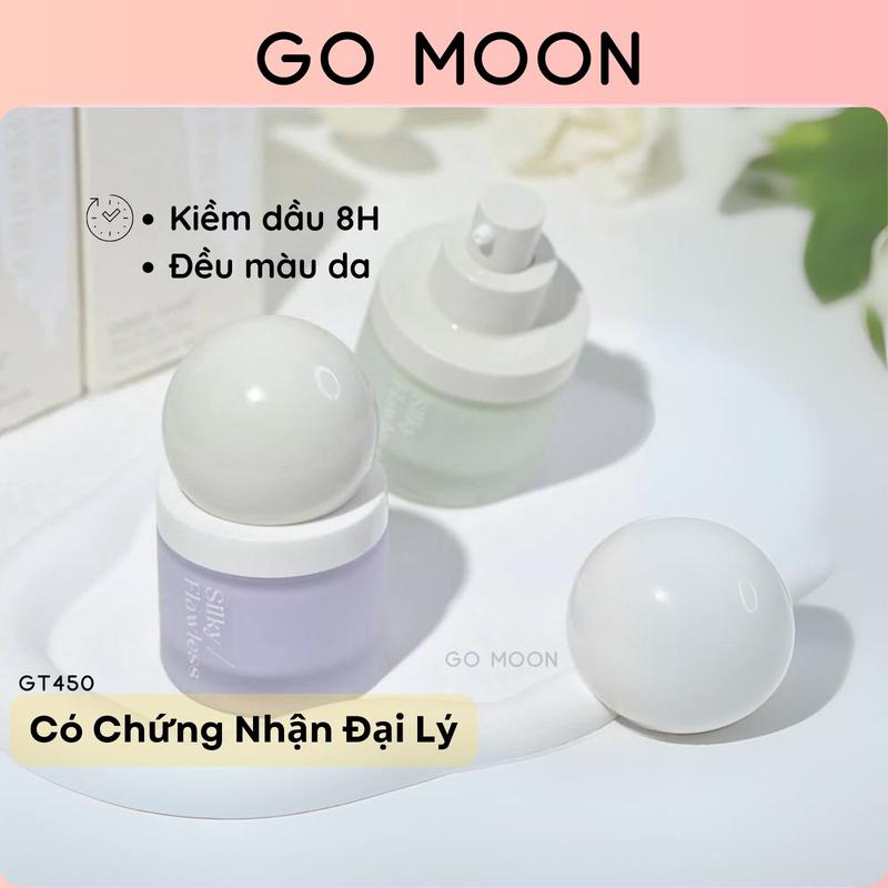 Kem Lót Triệt Sắc GOGO TALES Silky Flawless GT450 35g - che khuyết điểm hỗ trợ dưỡng ẩm làm sáng da gogotales 0
