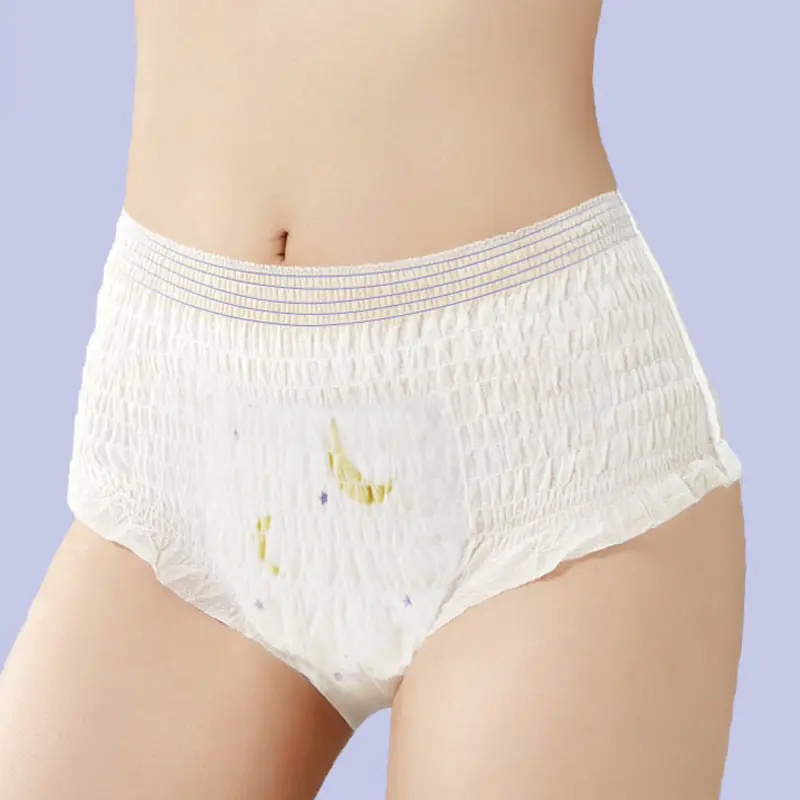 Misecr 10 gói/30 miếng Quần lót nữ, băng vệ sinh chống tràn bên hông siêu mỏng thoáng khí Tampon 1