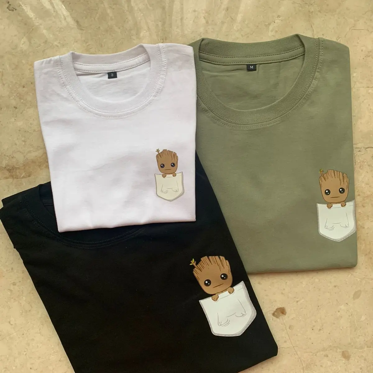 Kaos Couple Keluarga Gr00t - Duck'ee Season 7