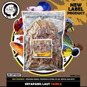 EL BARCAFEED Daun Ketapang Laut Tasela 50 Gram