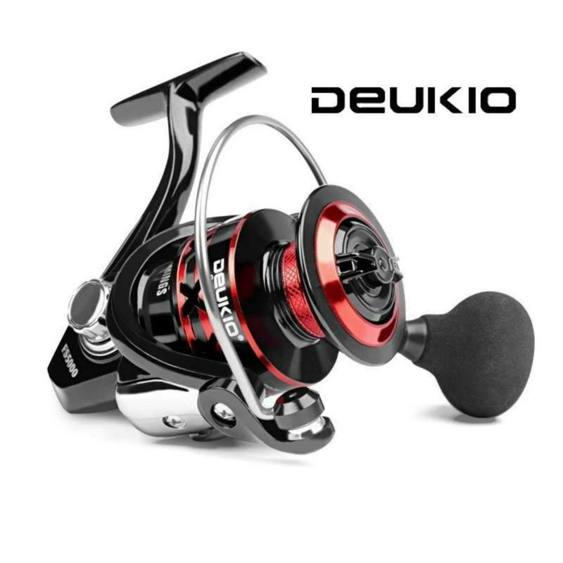 Máy Câu Cá Kim Loại Deukio FS Máy Câu Đứng 2000 Đến 7000 Máy Kim Loại CAO CẤP Fishing Đồng