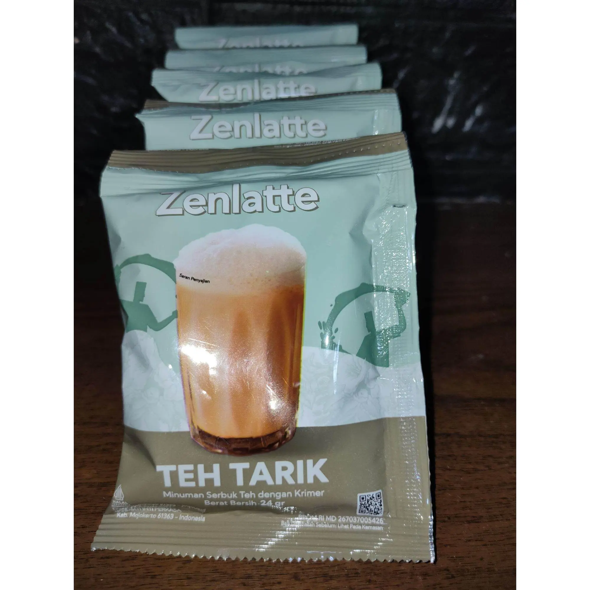 Zenlatte 1 Renteng 10 Sachet Minuman Serbuk Teh - Powder, Tea, Bubuk ...