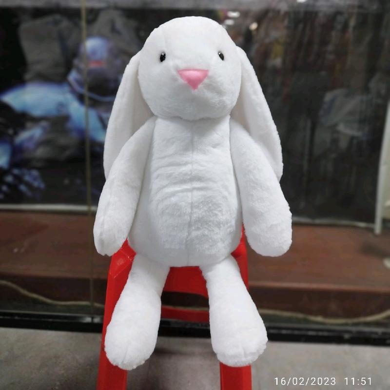 Bahan Rabbit Rabbit Jumbo bahan bulu 60cm - Shop | Tokopedia