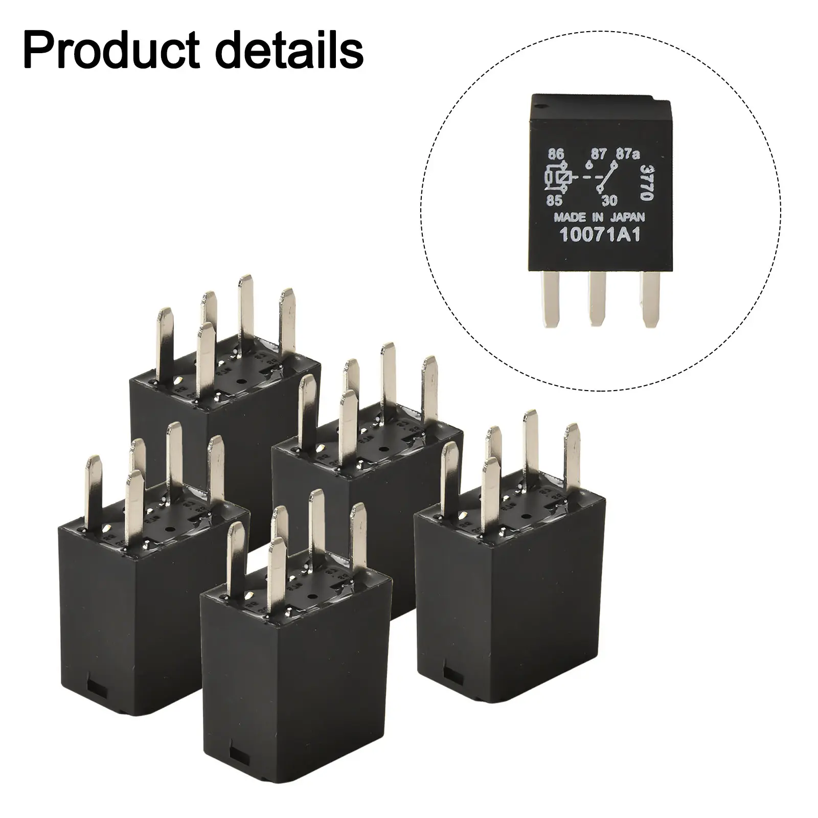 Automotive Systems 12V Automotive Relay Optimal Performance Reliable Performance Versatile Applications For Automated Systems