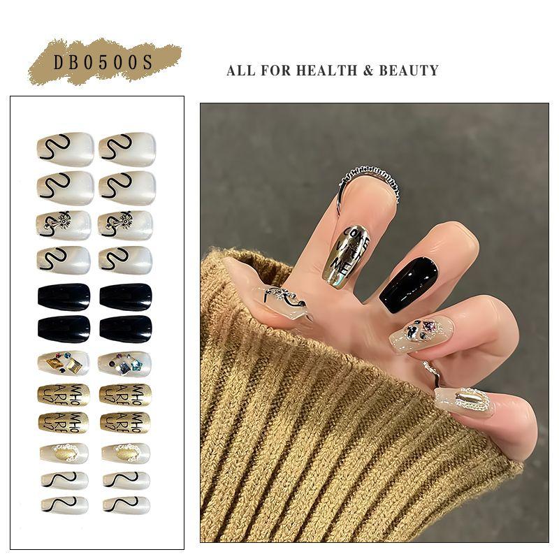 Product Introduction of [Summer Dopamine]Y2K Purple Star Fake Nails 2025 New Ice Nude Nail Patch Cute and Sweet Easy to create fingertip fashion    linhpressonnails 2