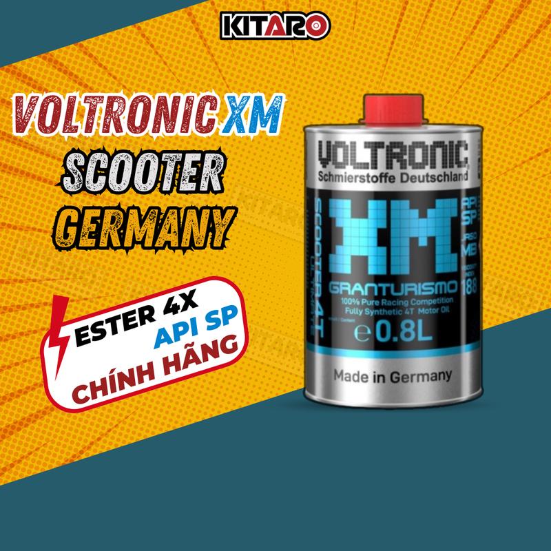 Nhớt Xe Tay Ga VOLTRONIC XM SCOOTER 800ml Cao Cấp Dầu Nhớt Nhập Khẩu