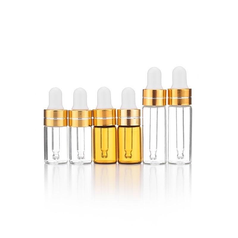 [Combo 10 cái] Lọ Chiết Serum, Lọ Đựng Tinh Dầu Thủy Tinh Mỏng 3ml,5ml
