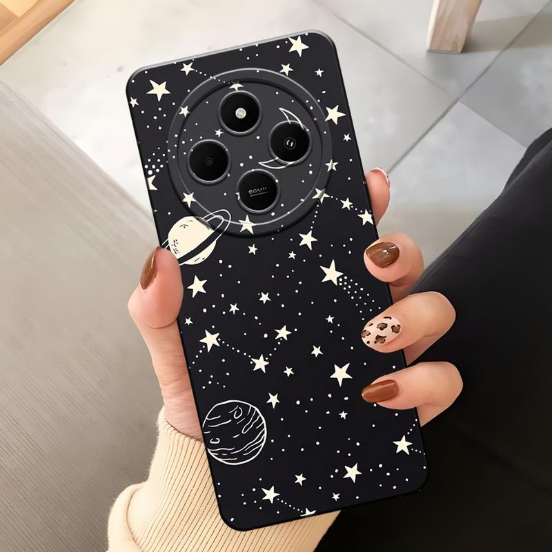 Casing Hp Kompotibel  For Redmi 14C Dan Poco C75 Motif Galaxy 1 -  Casing Hp  - Kesing PR0 Camera - Silikon Mika - Aksesoris Hp - Bisa COD Bayar Ditempat 4