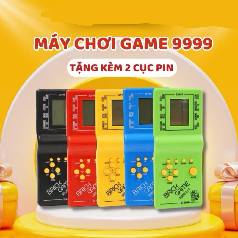 Máy chơi game xếp hình Brick Game, máy chơi game càm tay tuổi thơ E33-D