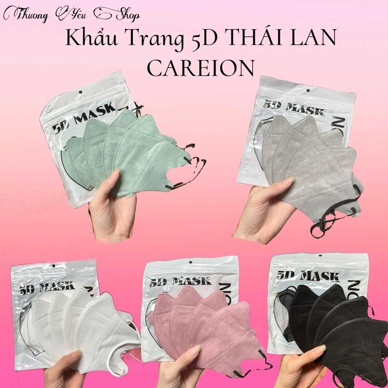 Mua 200 Tặng 20 Chiếc Khẩu Trang Thái 5D MASK Nhiều Màu Đẹp Siêu Xinh Women Phụ Kiện Accessories Môi