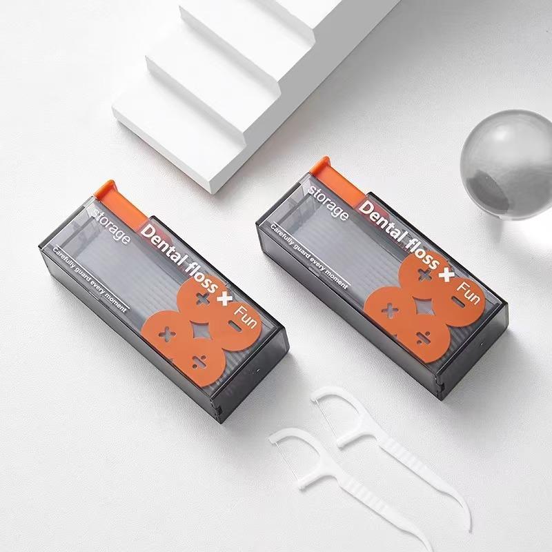 Product Introduction of Dental Floss Dispenser Containing 10Pcs Floss Dental Floss Storage Box Auto Refillable Oral Hygiene Care Floss Pick 2