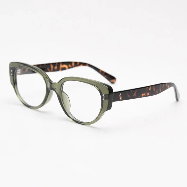 Product Introduction of Fashion Myopia Glasses for Ladies Unisex Vintage Blue Light Blocking Eyewear Brand Designer Prescription Near Sight Eyeglasses 7