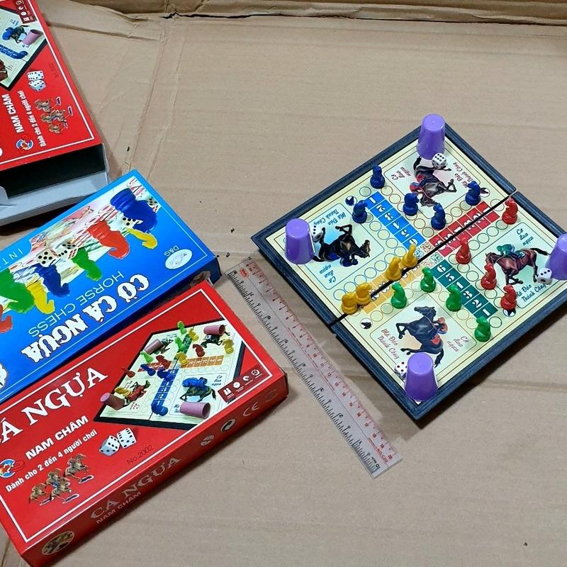 Cờ đua ngựa nam châm mini cờ cá ngựa nam châm mini 20x20cm