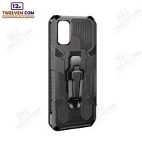 Gambar Case Shockproof Samsung A31 Armor Hardcase Stand Clip - Hitam, Standar dari Twelven com Kota Administrasi Jakarta Barat 3 Tokopedia
