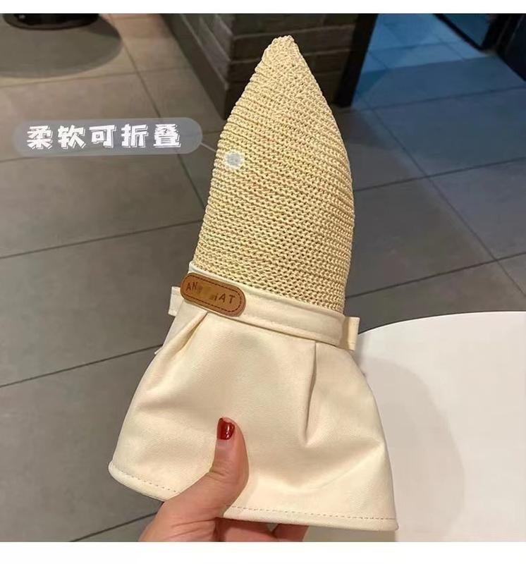 Product Introduction of Big Brim Cover Face Fisherman Hat Female Summer Sun Hat Korean Style Versatile Outdoor Travel Sun Hat 4