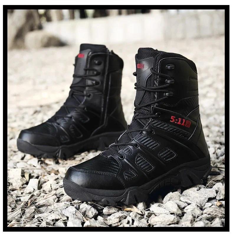 Product Introduction of Motorcycle Riding Boots Waterproof and Breathable Outdoor Mountaineering Hiking Anti-fall Protective Racing Shoes 13