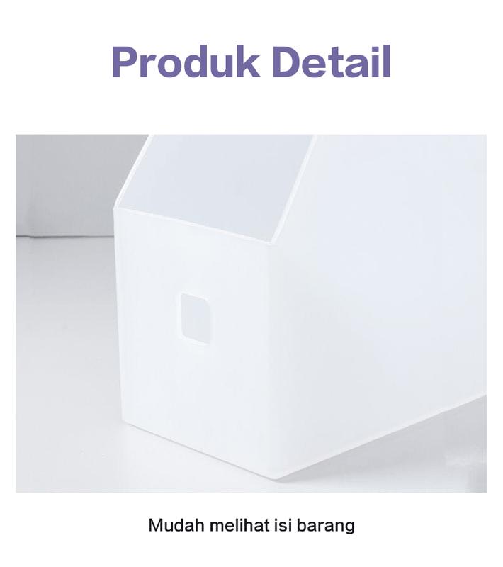 Halu Rak File Organizer Box Tempat File Dokumen Majalah Odner Bindex Serbaguna Rak Box File Magazine Keeper HRM335 2