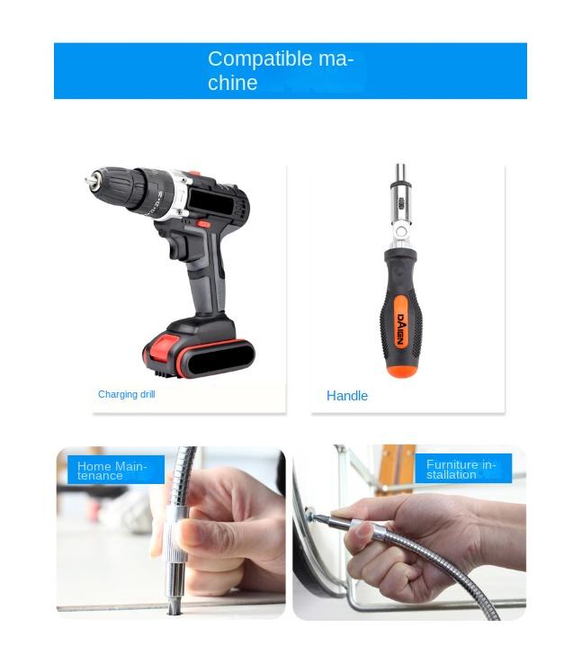 Product Introduction of Peranti Sudut, Gerudi Elektrik, untuk Sambungan Berputar, Pemutar Skru Elektrik, Peranti Sudut Hardware Tool 4
