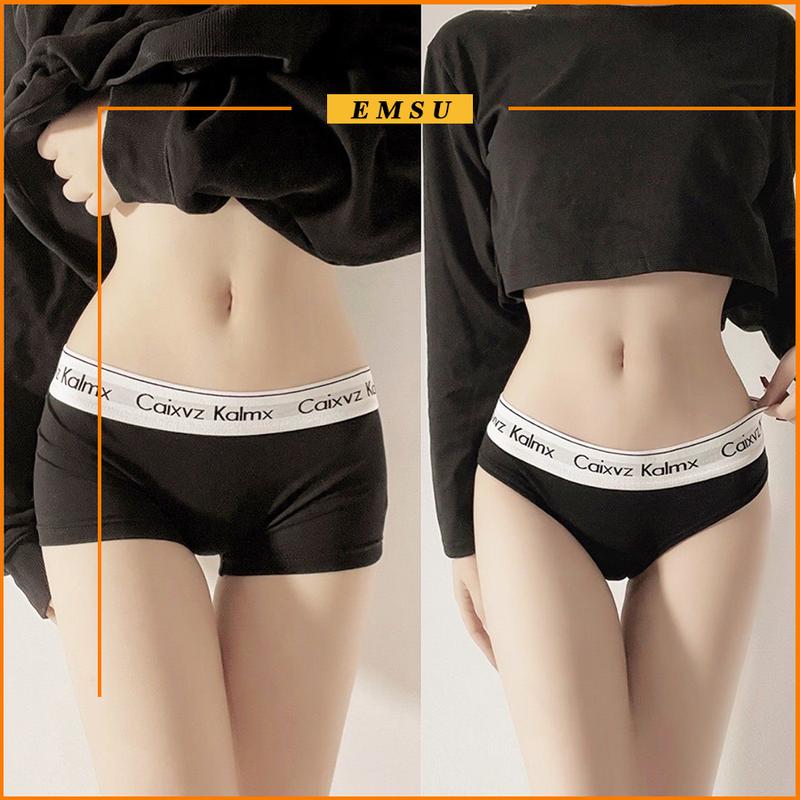 Mix 2 Mẫu Quần Lót Nữ Cotton Thể Thao Kiểu dáng Boyshort Unisex Trẻ Trung 0
