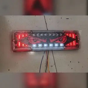 1 Set (2pc) Lampu Variasi 12V / Lampu Stop Lamp 12 Volt 30cm Untuk PICKUP Apv GrandMax L300 carry MODEL MATA VERSI 1