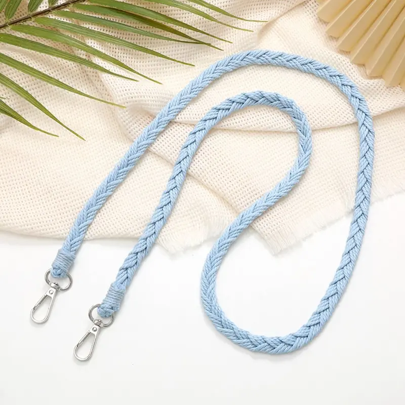 Dây Đeo Túi Bện Dệt Tay Dễ Phối Đồ Thay Thế, Có Thể Tháo Rời, Dành Cho Túi Đeo Vai Nữ, Thắt Lưng, Thắt Lưng Túi Đeo Chéo 7