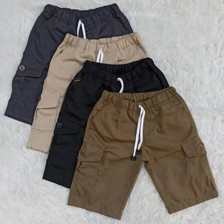 100 DAPAT 3 Celana cargo anak adem nyaman bahan american drill tebal nyaman Fashion