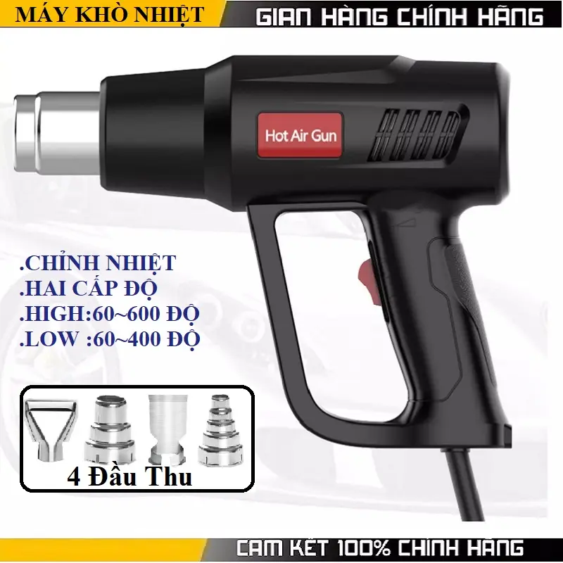 Máy thổi nhiệt, má khò giỏ quà tết, dán decal ô tô 0