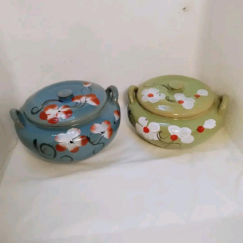 Âu Sứ Đựng mỡ  - Muối - Mẻ. Chất Liệu Sành Sứ Bát Tràng (Âu To 1.5 Lít - Âu Nhỏ 0.7Lit - Âu Nhỡ 1.1Lit) 2
