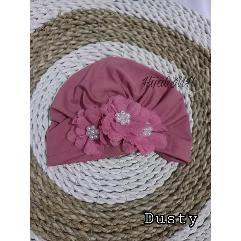 CIPUT ANAK CIPUT BAYI TURBAN ANAK TURBAN BAYI 0-3 TAHUN 3BUNGA 2