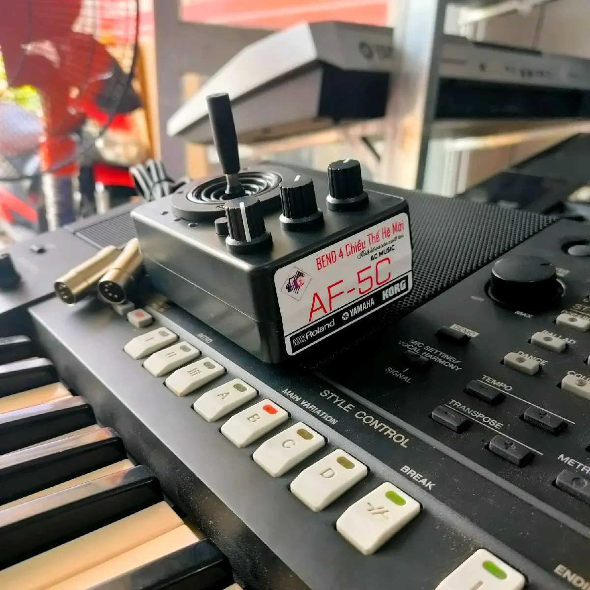 Bend 4 chiều, AF 5C, thế hệ mới, dùng cho đàn organ, keyboard