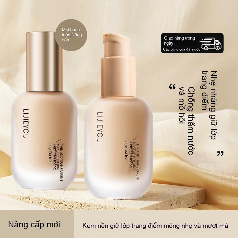 OilControl LongLasting Foundation Concealer Hydrating BB Cream for Combination DryOily Skin Women Creamy Finish kem nền uođo
