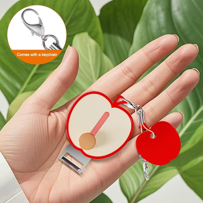 New Peeling Tool Retractable Mini Peeler Durable Portable Fruit Peeler Multifunctional Extendable Manual Peeler for Camping Picnics Outdoor Activities 0