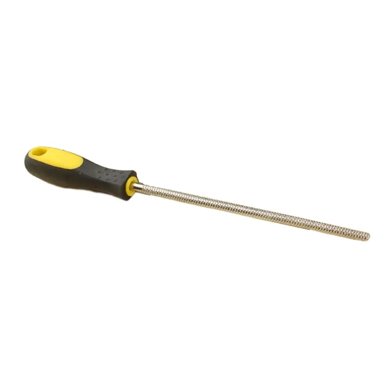 8inches Coarse Toothed Metal File for Metalworking Woodworking Steel Rasp Files Set Half-Round File Flat File Tool