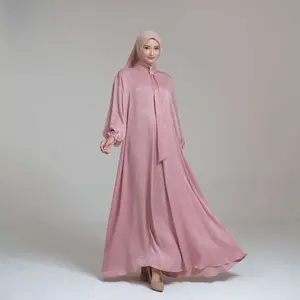 Candy Outfitku - Kharina dress gamis santorini silk gamis Muslim Wanita gamis Mewah Lebaran