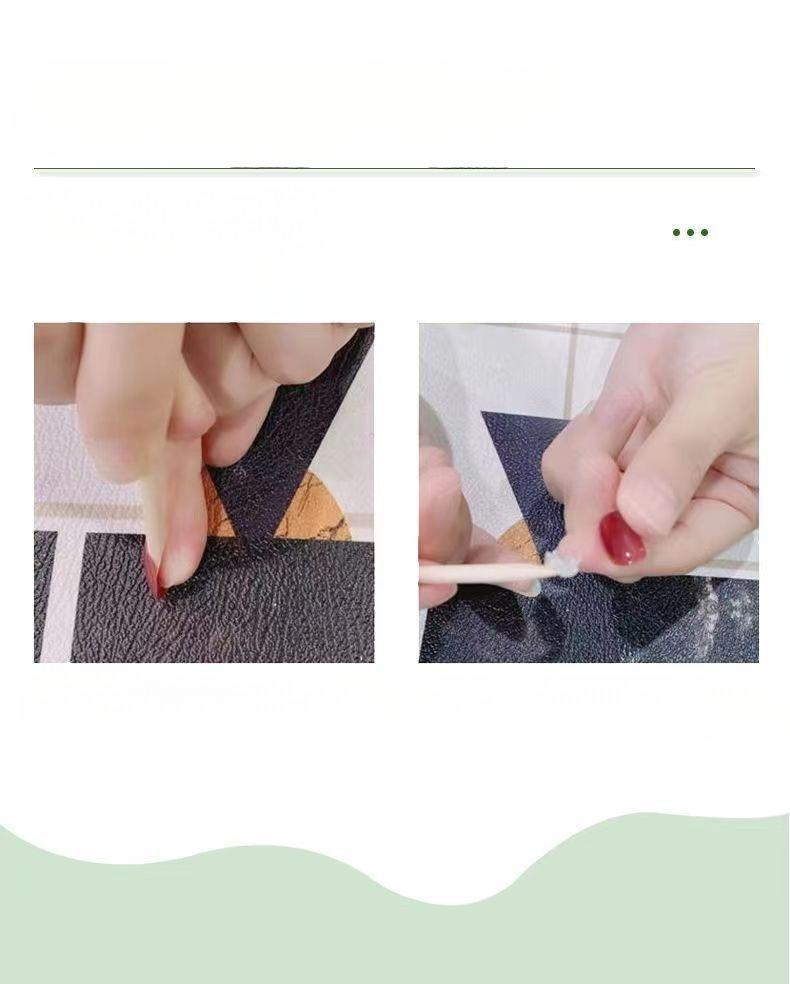 Product Introduction of Finished Nail Beauty Cute Refreshing Wear Armor Stereo Little Yellow Flower Short Nail Tip 2