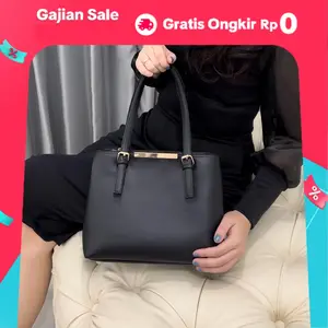 OMOLUXE Tas Wanita Korean Omo Office Adella Sling Bag Navy Kulit Wanita – LIVE Promo Stylish