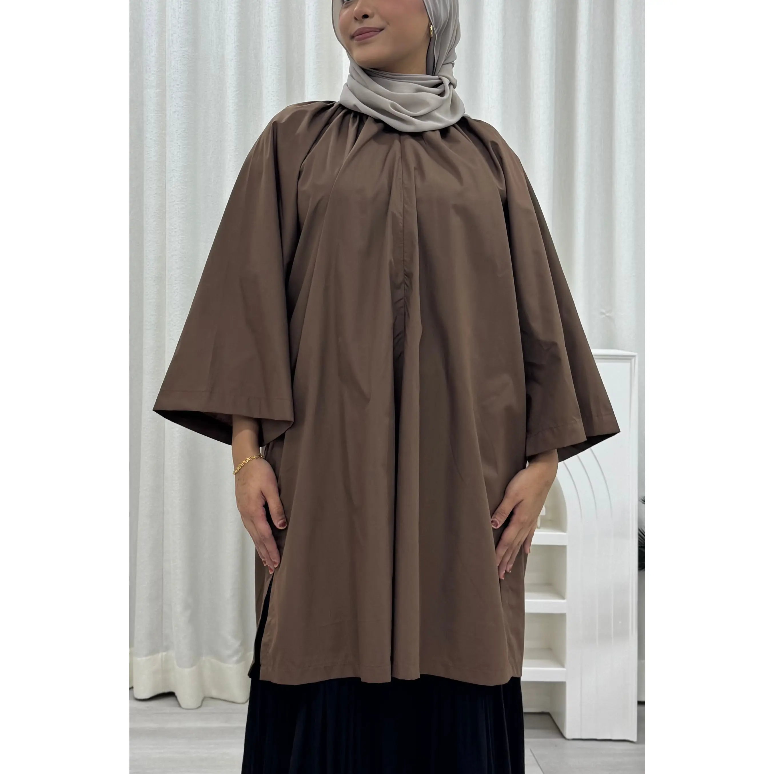 Zora Raglan Cotton Oversized Tunic