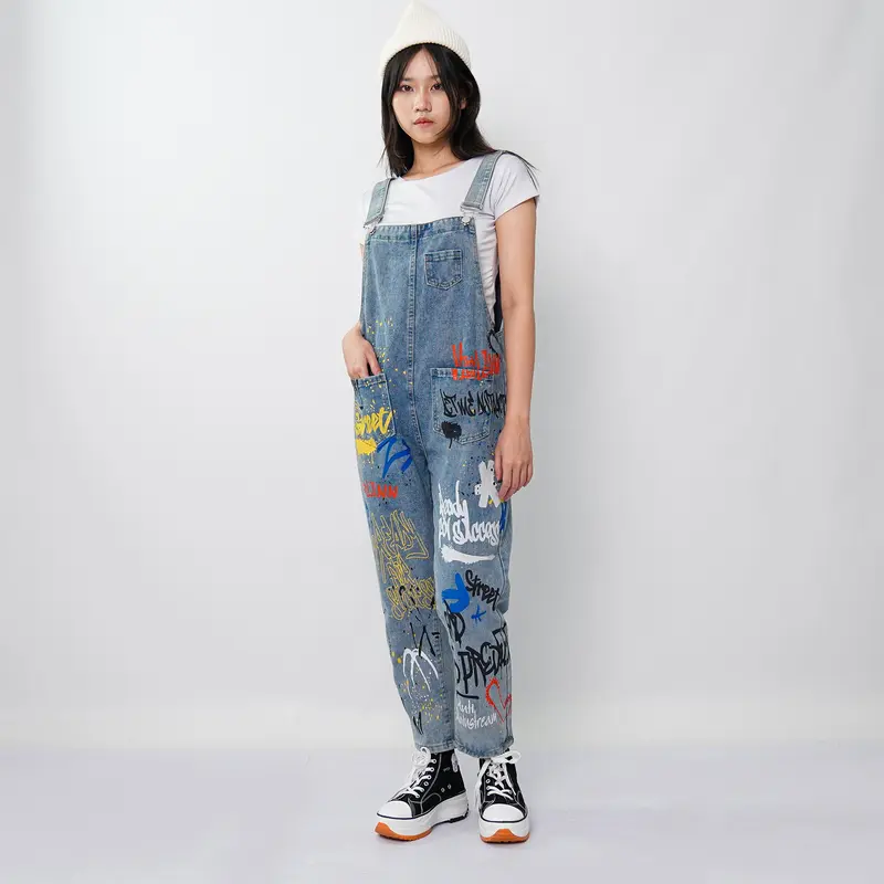 VIERLIN - Jumpsuit jeans 2117 4