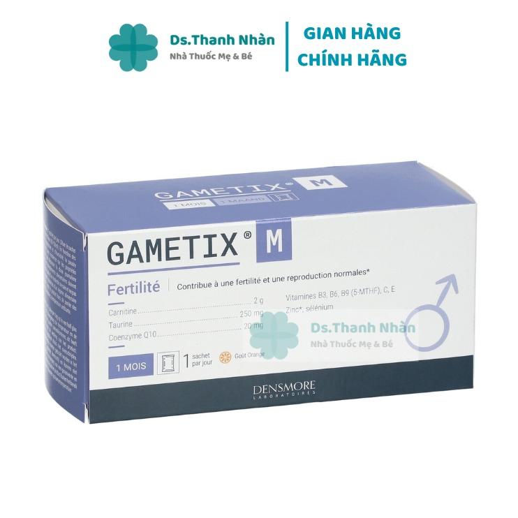 Bột Gametix M tăng cường sức khỏe cho nam giới