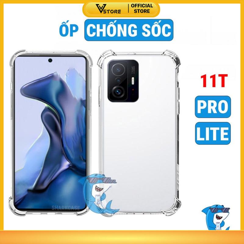  ốp lưng cho xiaomi 11t   11t pro   11 lite 5g trong suốt silicon chống sốc viền vuông bảo vệ cam Phụ Kiện ốp phôi cao cấp Vstore 