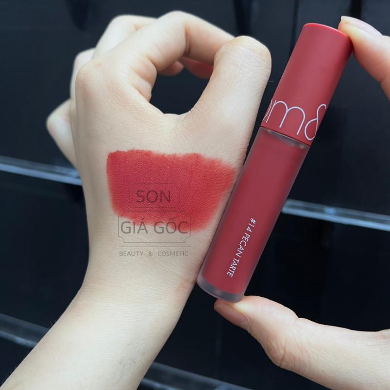  Son Romand Zero 14 Pecan Tarte màu đỏ hồng đất 