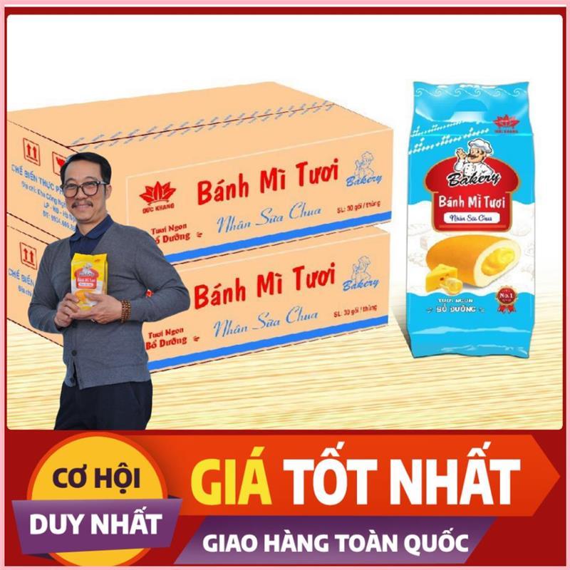KOOKAIEJSHOP [Combo 3 gói] Bánh mỳ tươi Đức   nhân mứt dẻo 3 vị Bơ sữa - Phô mai - Sữa chua gói 200g 4