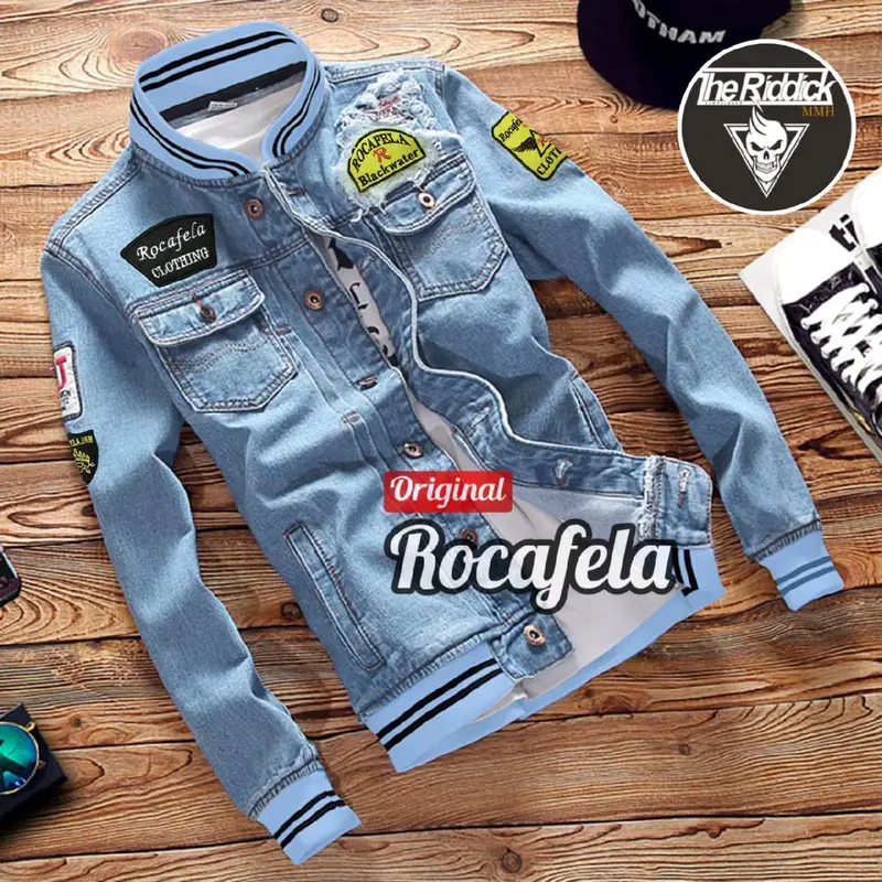 JAKET BOMBER PRIA EMBLEM ORIGINAL DISTRO 2