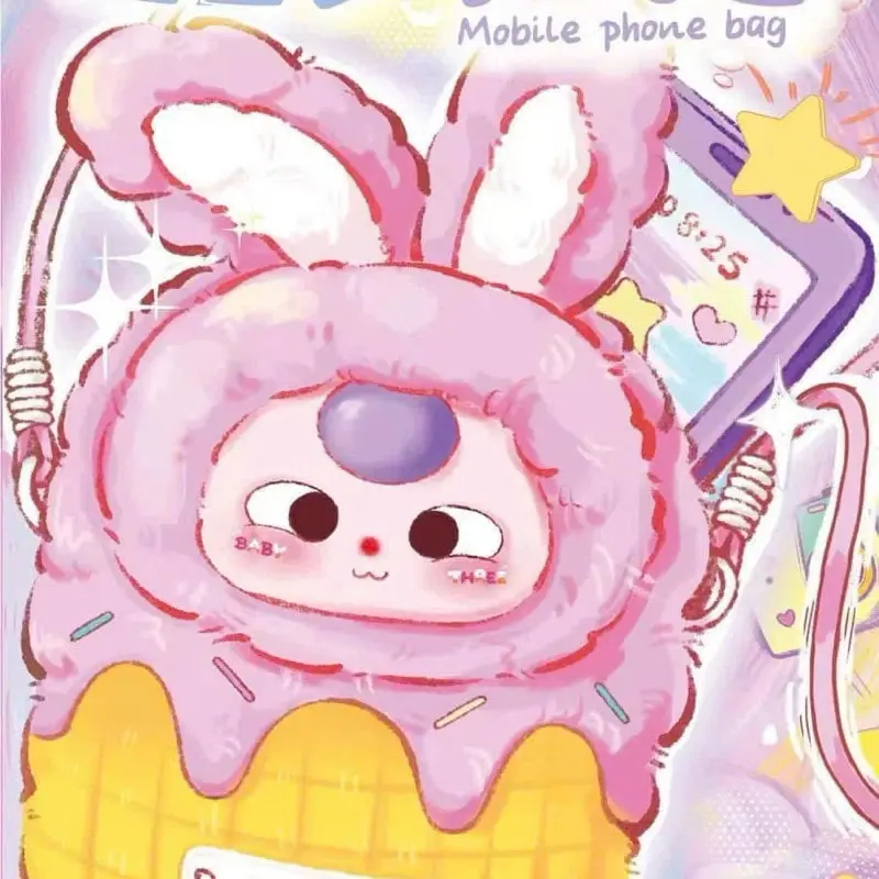[Blind bag-Auth] Túi đeo chéo baby three , túi mù nhồi bông giao ngẫu nhiên