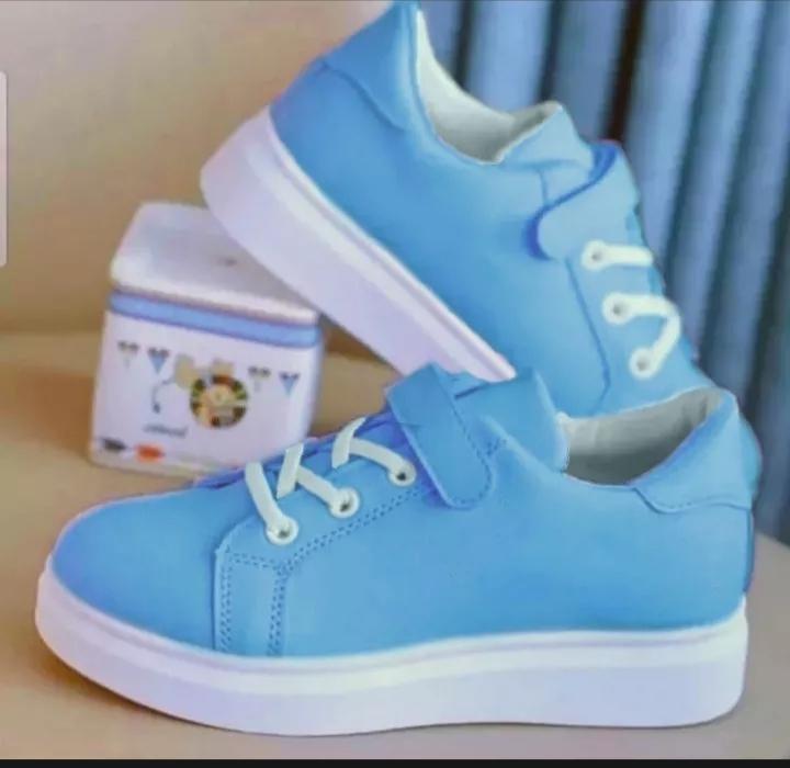 Sepatu Anak Perempuan Sepatu Anak Sekolah Hitam Polos 3