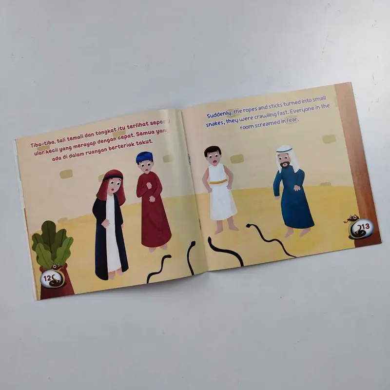 Cerita Hewan dan Nabi Untuk Anak Soft Cover Kertas Art Paper Full Color Lingkar Media Books 5