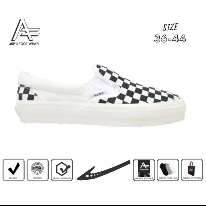 SEPATU AFR SLIP ON ASTRO CB OG OFWHITE UNISEX